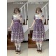 Twilight Crush Grape Pastoral Song JSK and OP(Reservation/3 Colours/Full Payment Without Shipping)